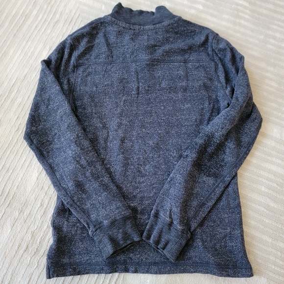 Lucky Brand Mens Long Sleeve Button Front Rugby Sweater Shirt Size Small - Picture 4 of 6